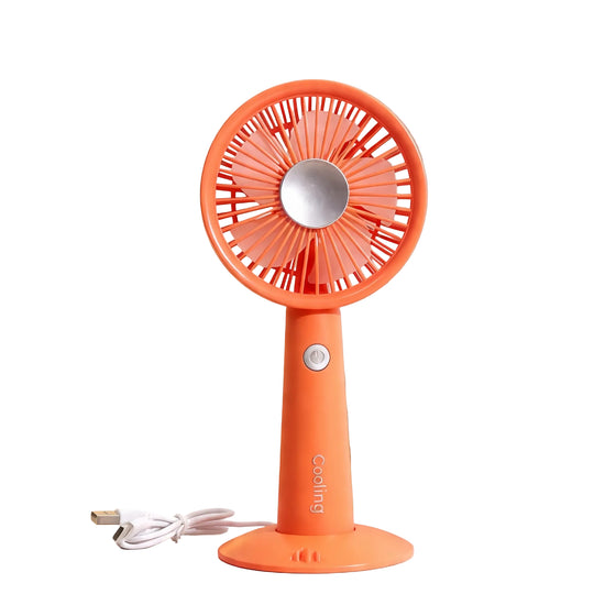 Ventilateur Portable USB Compact avec Plusieurs Vitesses pour Femme 0