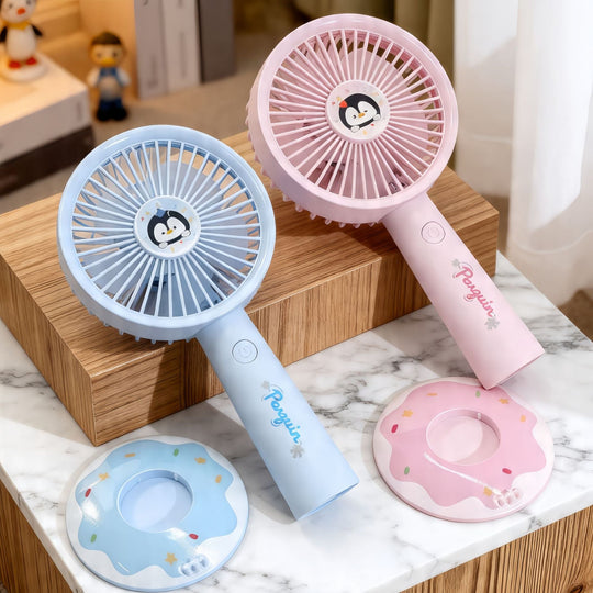 Ventilateur Portable USB Compact avec Plusieurs Vitesses pour Femme 2
