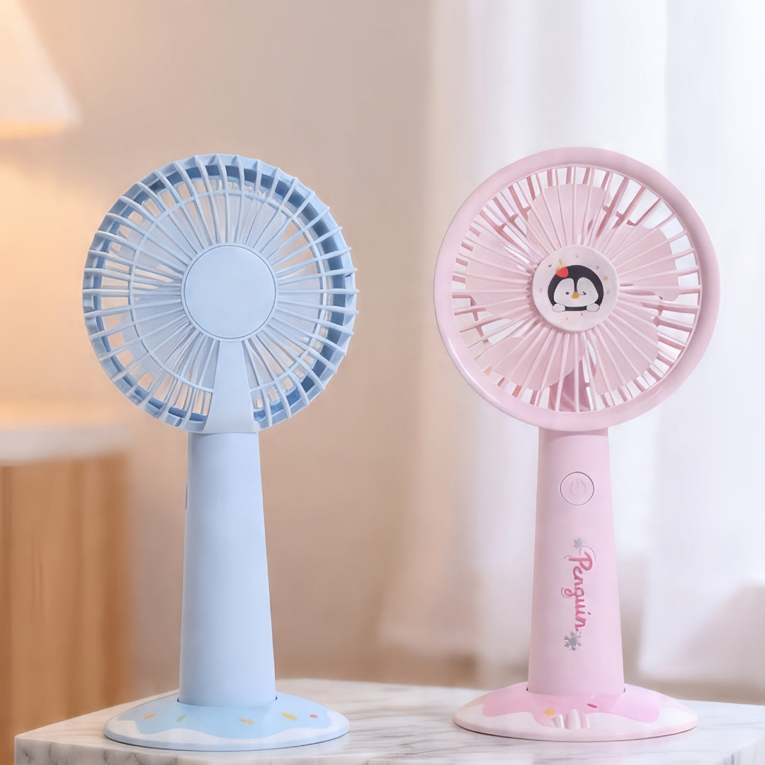 Ventilateur Portable USB Compact avec Plusieurs Vitesses pour Femme 3