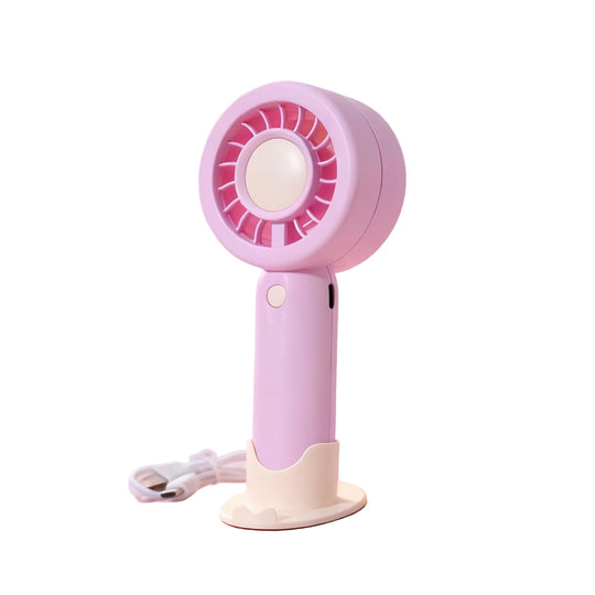 Ventilateur Portable USB pour Femme Design Ergonomique 0