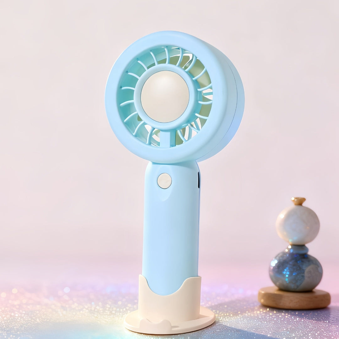 Ventilateur Portable USB pour Femme Design Ergonomique 2