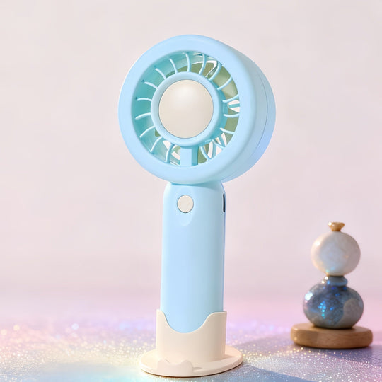 Ventilateur Portable USB pour Femme Design Ergonomique 2