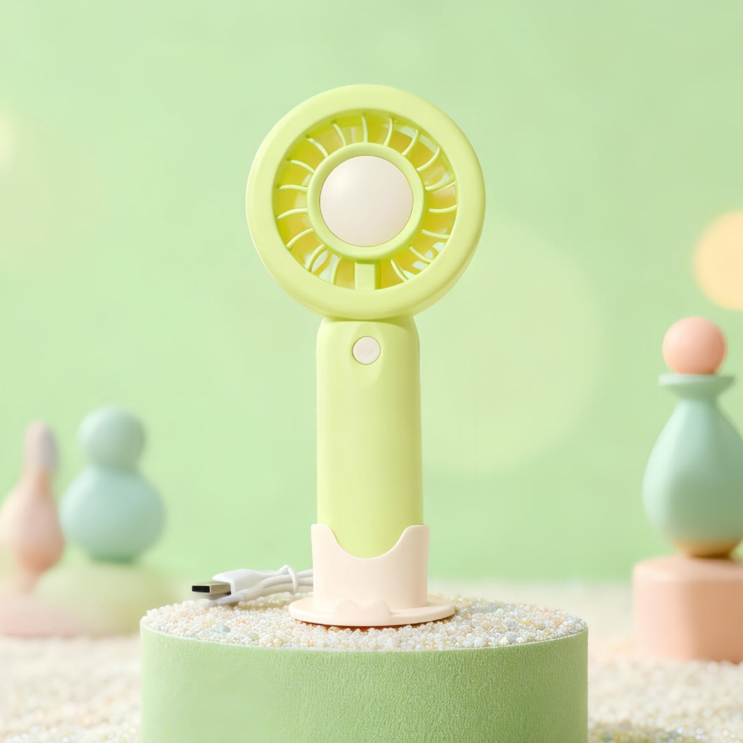 Ventilateur Portable USB pour Femme Design Ergonomique 5