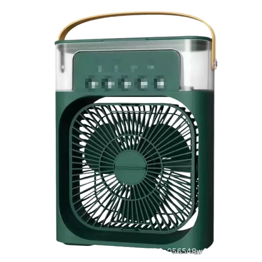 Ventilateur Portable Unisexe avec Brumisation et Poignée de Transport 0