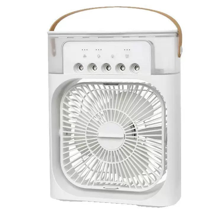 Ventilateur Portable Unisexe avec Brumisation et Poignée de Transport 1