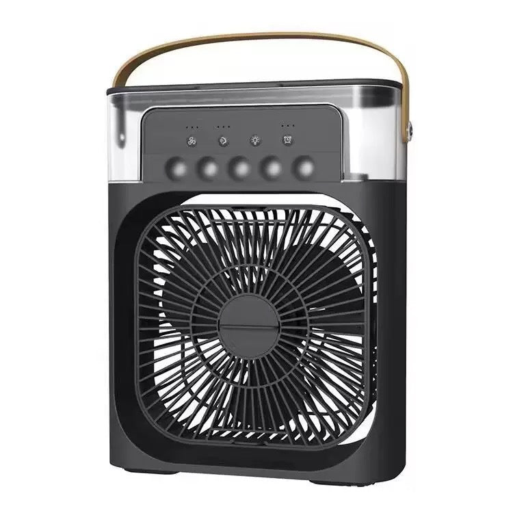 Ventilateur Portable Unisexe avec Brumisation et Poignée de Transport 2