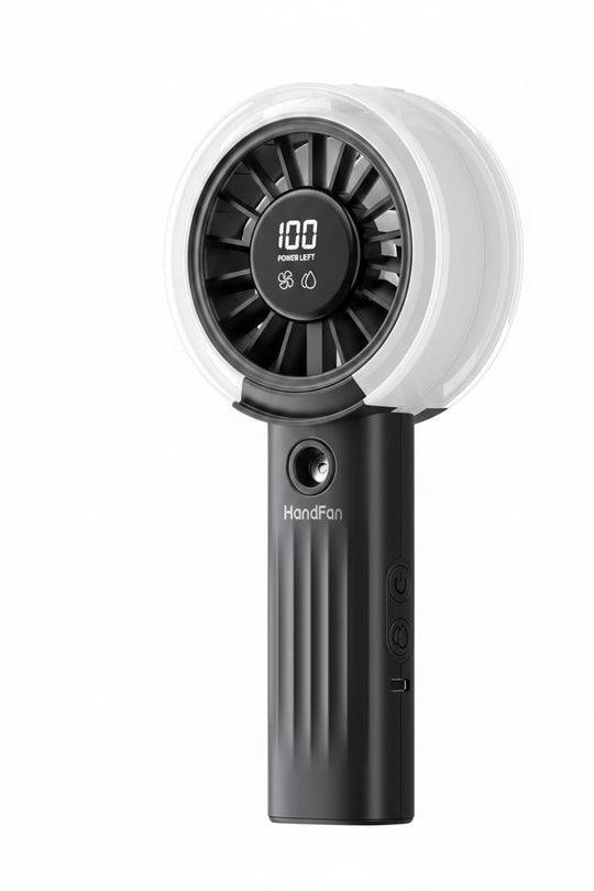 Ventilateur Portable Unisexe avec Fonction Brumisateur et Contrôle Tactile 0
