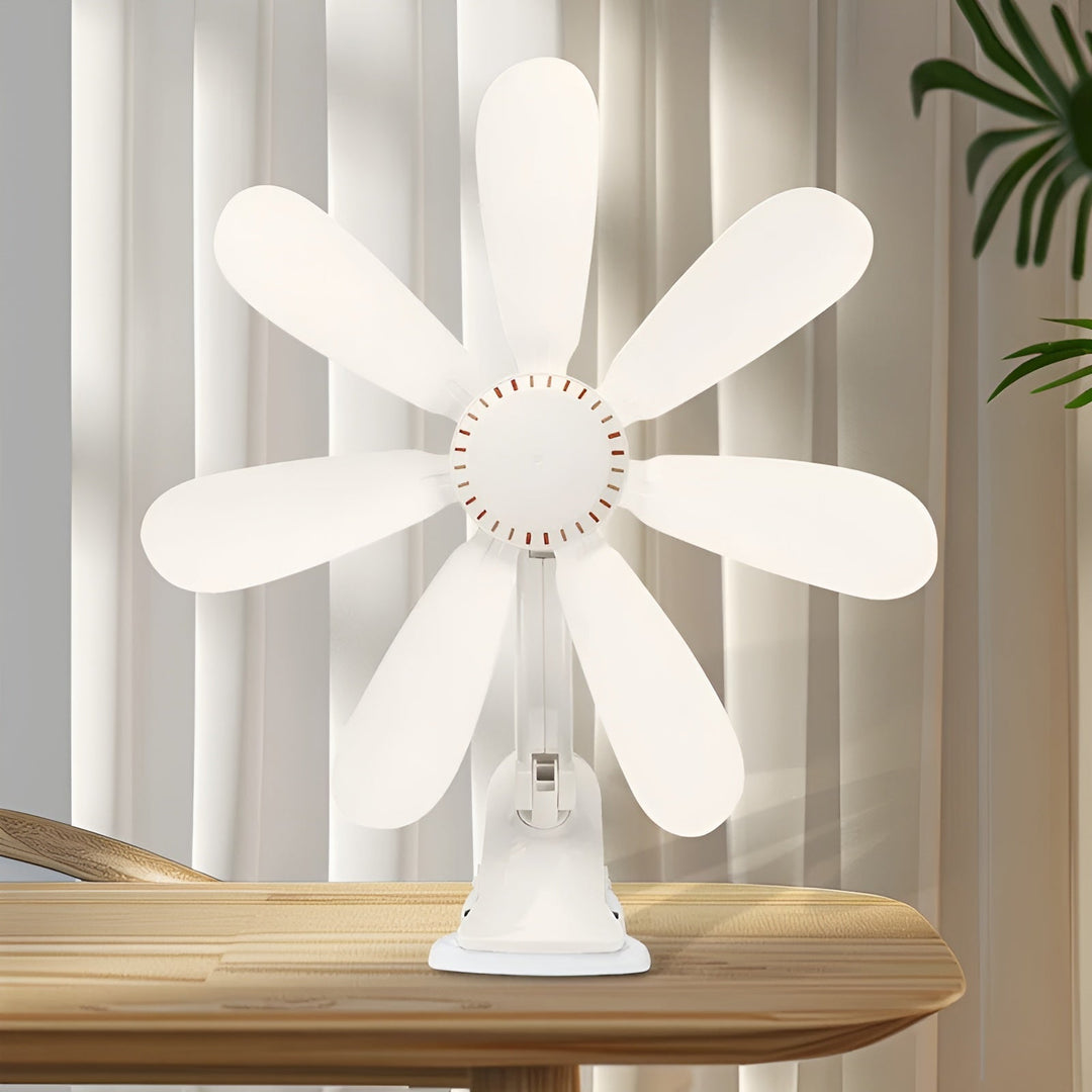Ventilateur Portable à Clip pour Bureau et Chambre 1