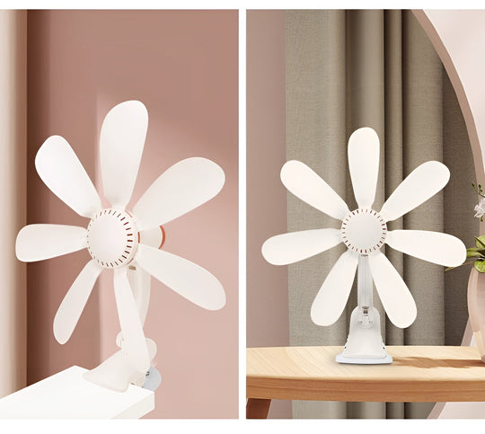 Ventilateur Portable à Clip pour Bureau et Chambre 5