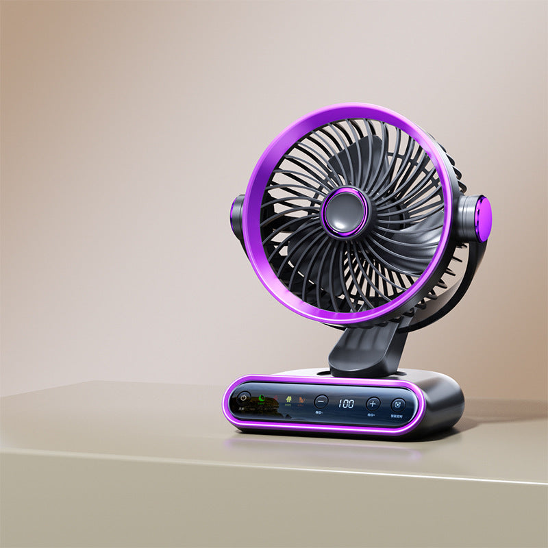 Ventilateur Portable à Écran Tactile Intelligent Haute Performance 0
