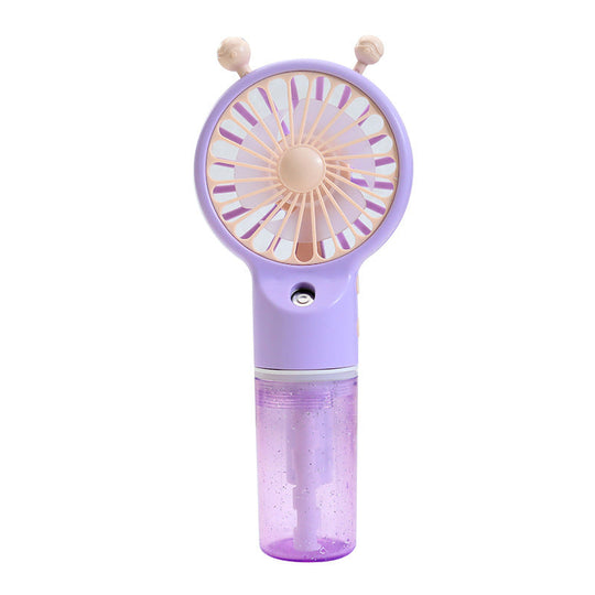 Ventilateur Portable avec Pulvérisateur pour Femmes 5