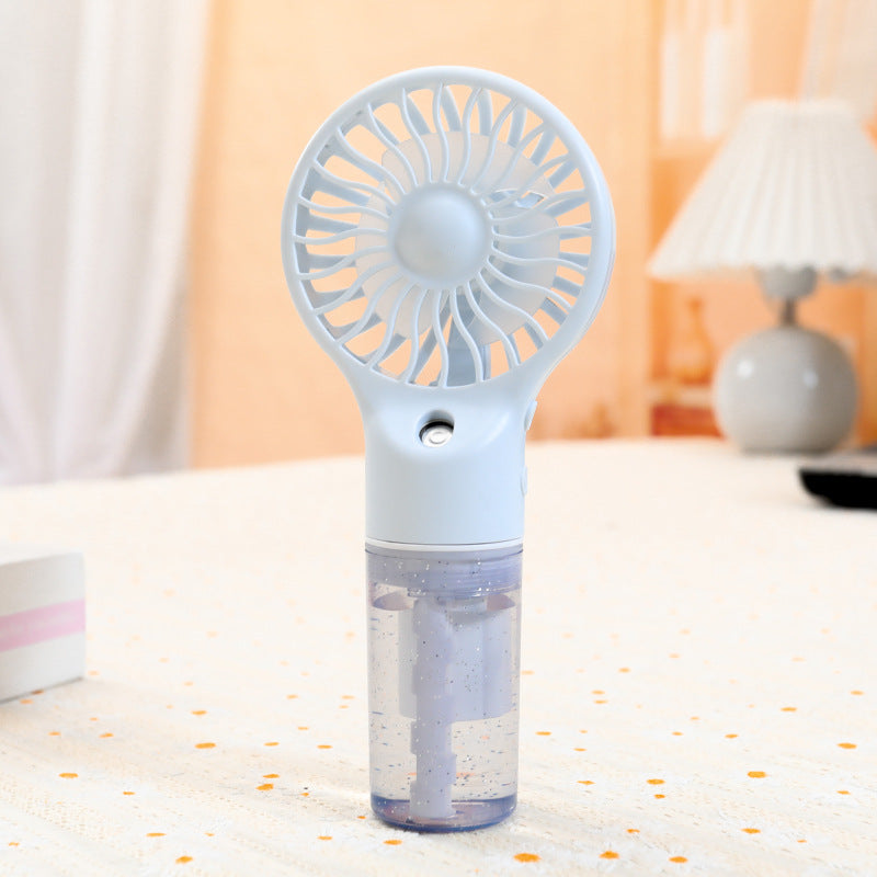 Ventilateur Portable avec Pulvérisateur pour Femmes 8
