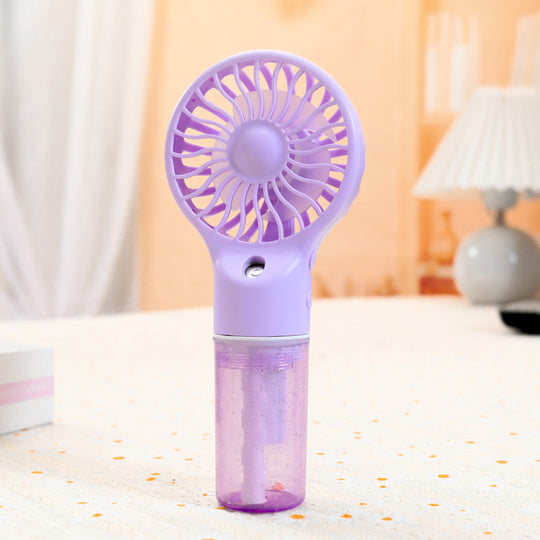 Ventilateur Portable avec Pulvérisateur pour Femmes 9