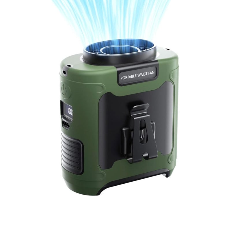 Ventilateur Portable de Ceinture Mains Libres 9