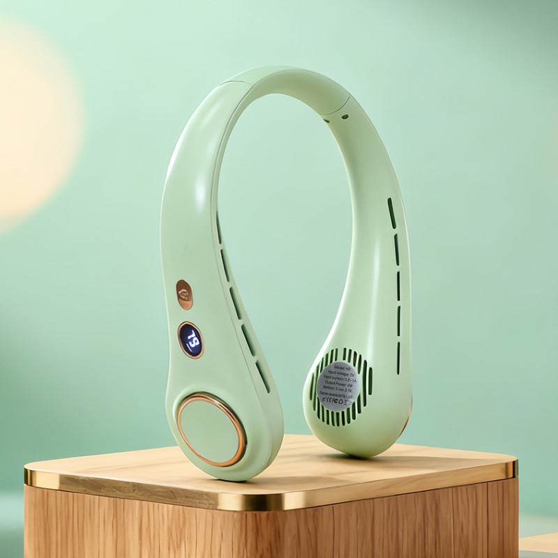 Ventilateur Portable de Cou pour Femme Design Ergonomique 10