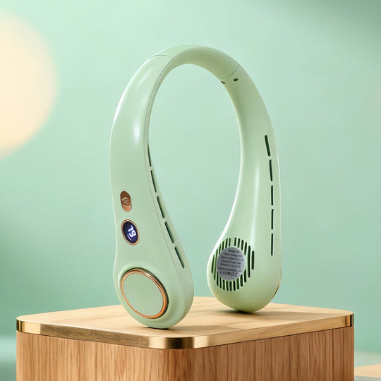 Ventilateur Portable de Cou pour Femme Design Ergonomique 10