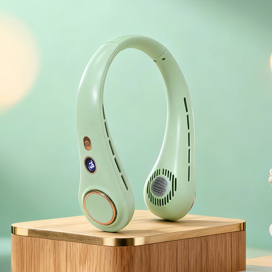 Ventilateur Portable de Cou pour Femme Design Ergonomique 3