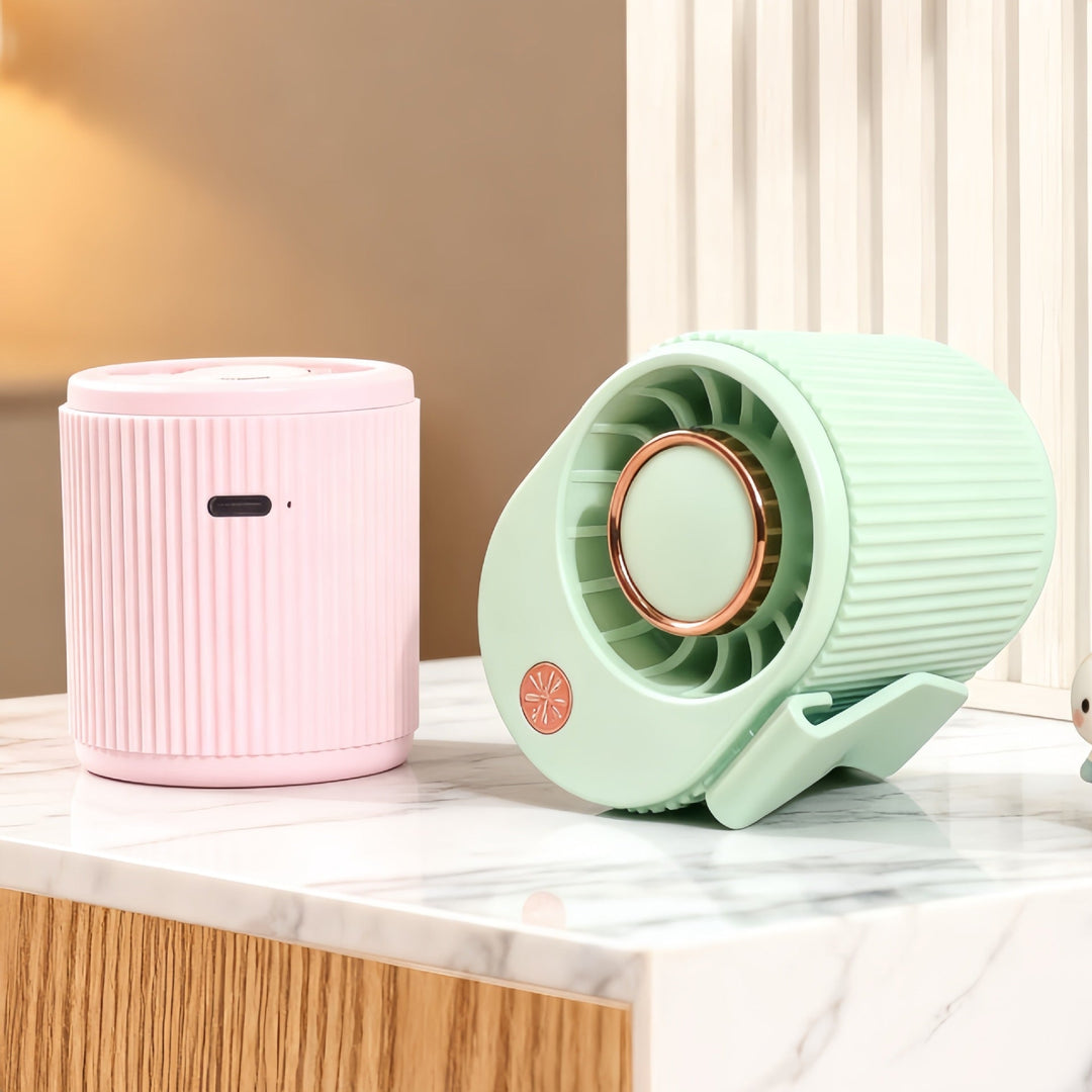 Ventilateur Portable pour Femme Compact et Rechargeable 1