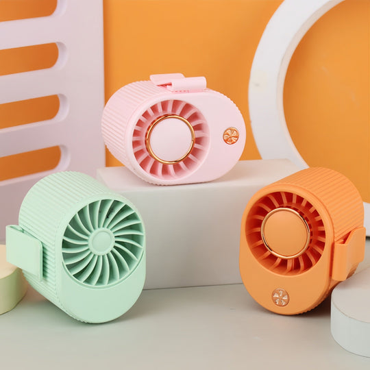 Ventilateur Portable pour Femme Compact et Rechargeable 4