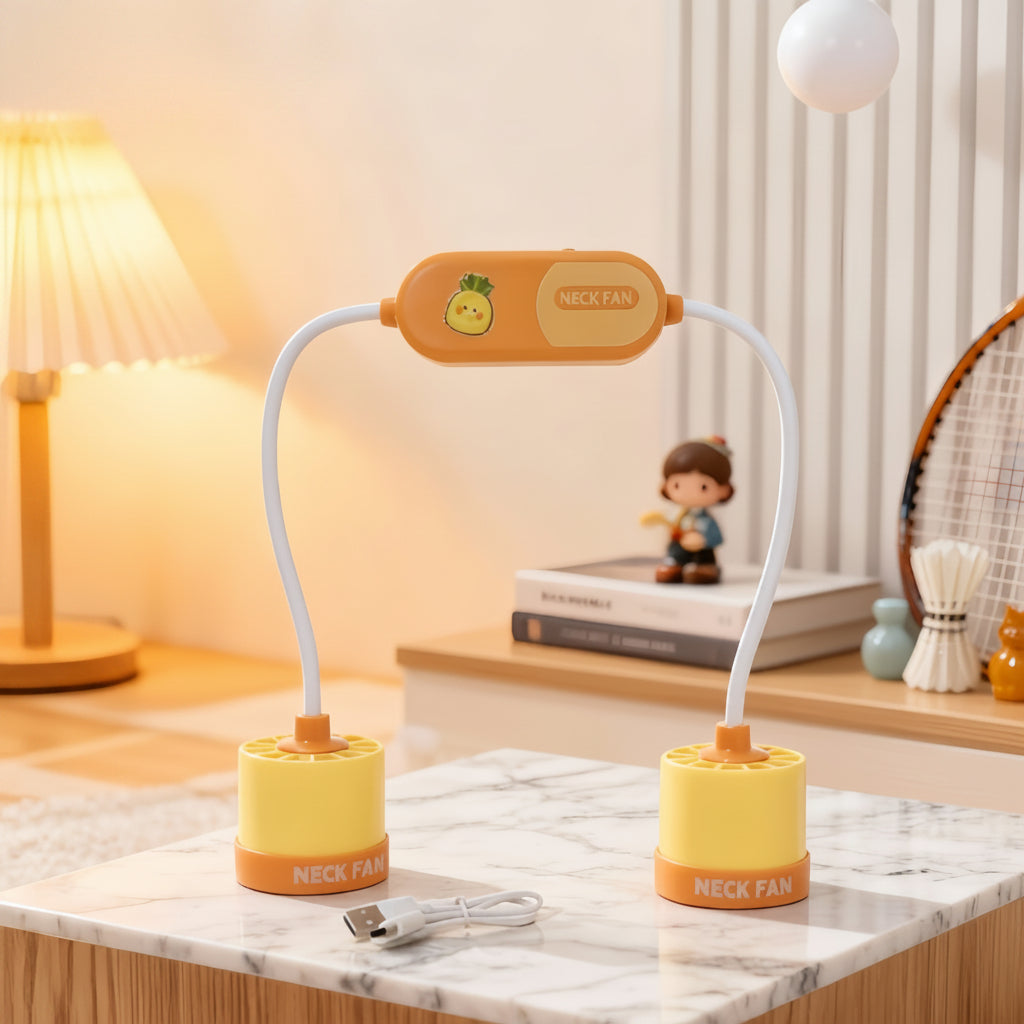 Ventilateur Portable pour Femme à Porter autour du Cou 9