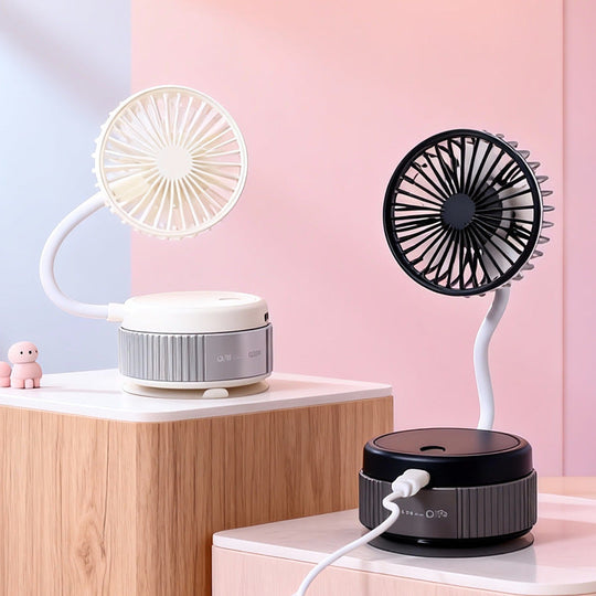 Ventilateur Portable pour Femme avec Inclinaison Réglable 1