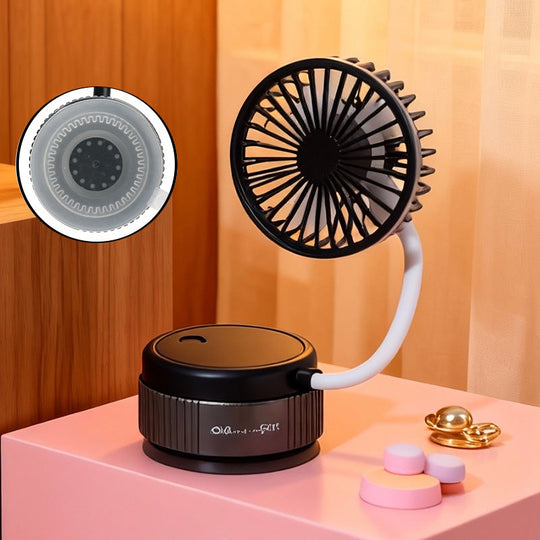 Ventilateur Portable pour Femme avec Inclinaison Réglable 4