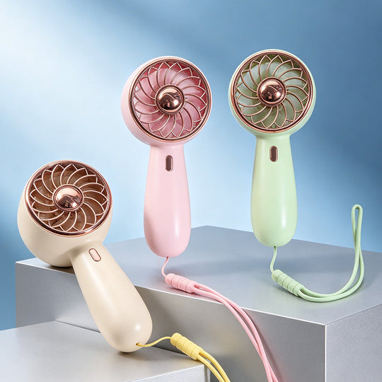Ventilateur Portable pour Femmes Design Élégant 1