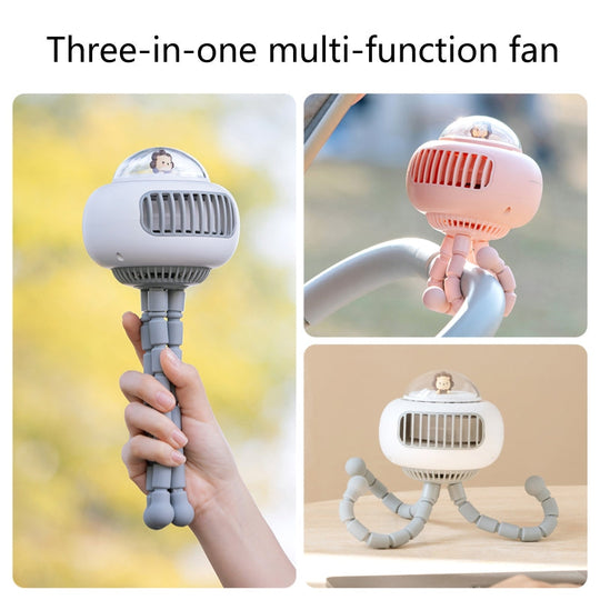 Ventilateur Poussette Portable Flexible avec Quatre Vitesses Ajustables 8