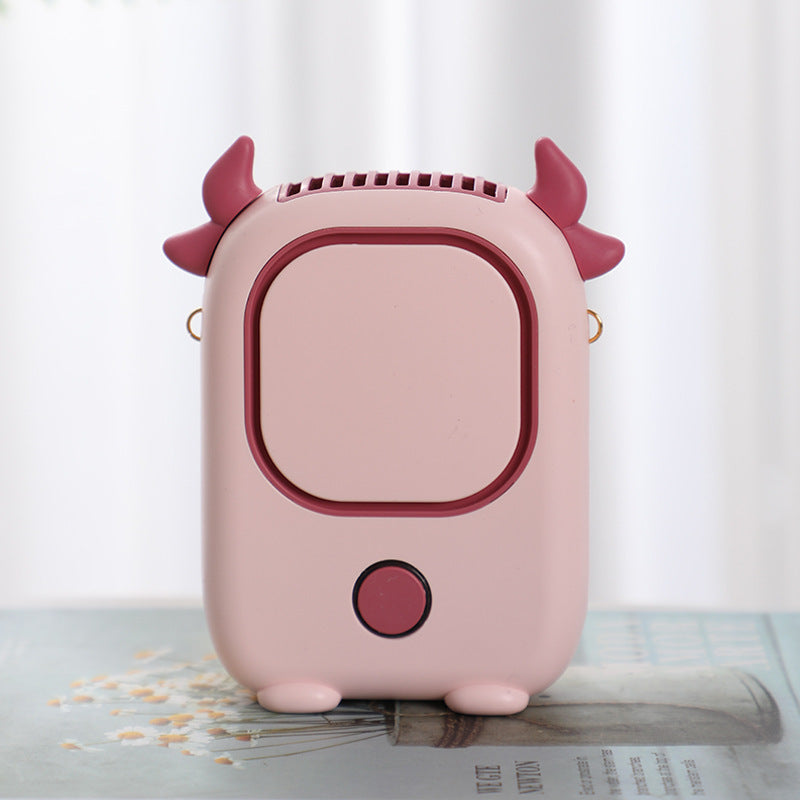 Ventilateur USB Portable Unisexe Design Vache Compact 7