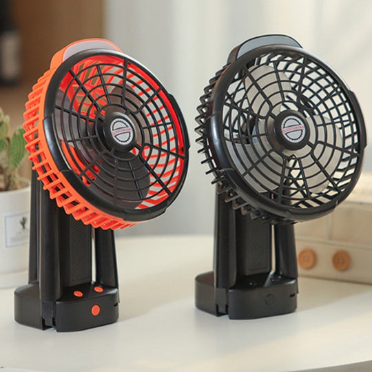 Ventilateur USB Portable avec Trépied et Lumière LED pour Camping 1
