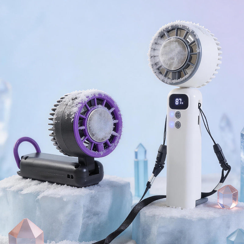 Ventilateur à main multifonctionnel avec affichage LED 1