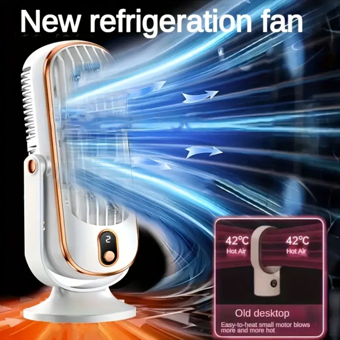 Ventilateur de Bureau Compact USB Silencieux pour Espace de Travail 4