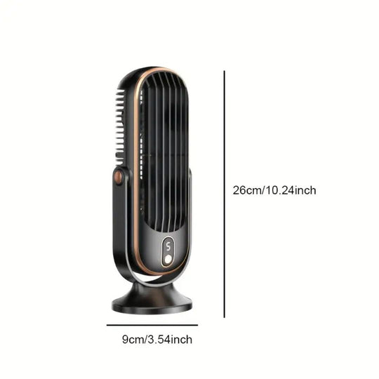 Ventilateur de Bureau Compact USB Silencieux pour Espace de Travail 5