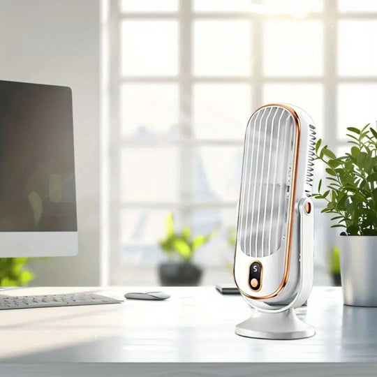 Ventilateur de Bureau Compact USB Silencieux pour Espace de Travail 6