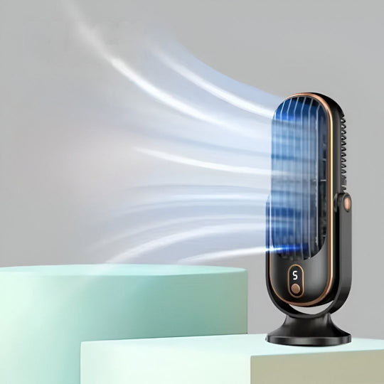 Ventilateur de Bureau Compact USB Silencieux pour Espace de Travail 8