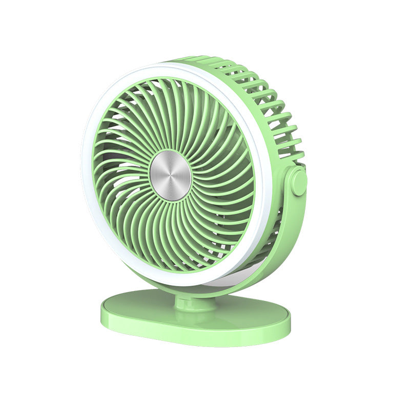 Ventilateur de Bureau Mini Compact Multifonctionnel Silencieux avec Vitesses Réglables 0