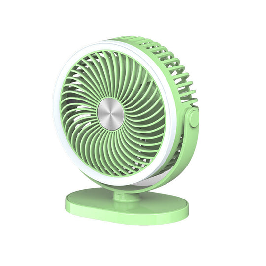Ventilateur de Bureau Mini Compact Multifonctionnel Silencieux avec Vitesses Réglables 0