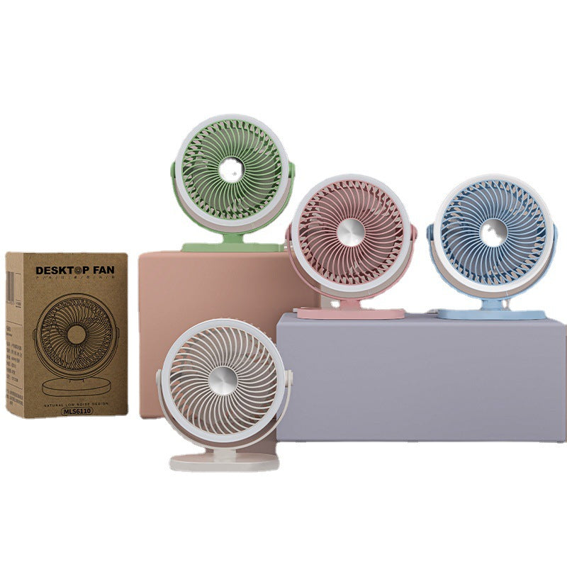 Ventilateur de Bureau Mini Compact Multifonctionnel Silencieux avec Vitesses Réglables 1