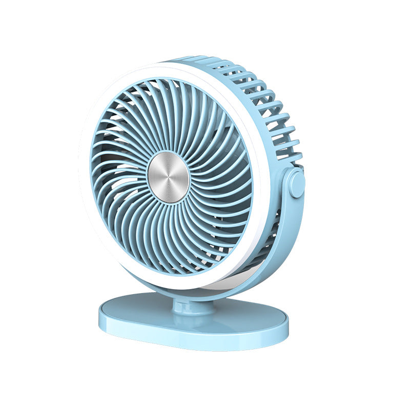 Ventilateur de Bureau Mini Compact Multifonctionnel Silencieux avec Vitesses Réglables 2