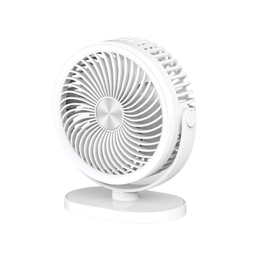 Ventilateur de Bureau Mini Compact Multifonctionnel Silencieux avec Vitesses Réglables 6