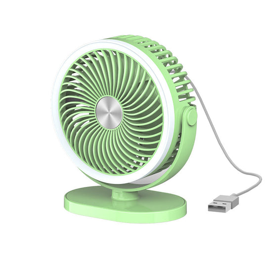 Ventilateur de Bureau Mini Compact Multifonctionnel Silencieux avec Vitesses Réglables 7
