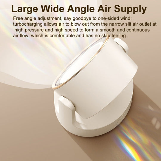 Ventilateur de Bureau Multifonctionnel avec Miroir LED Oscillant 5