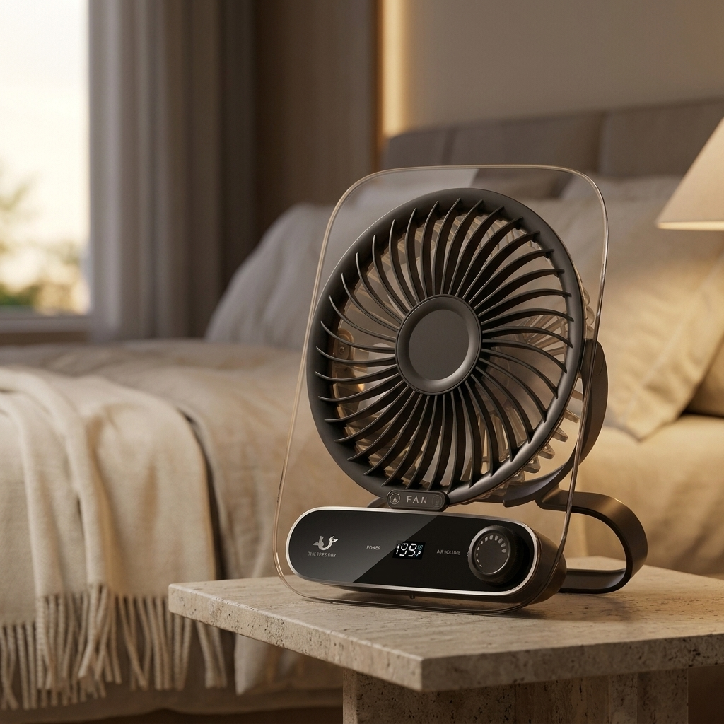 Ventilateur de Bureau Numérique Ultra Fin avec 199 Réglages de Vitesse 3