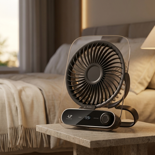 Ventilateur de Bureau Numérique Ultra Fin avec 199 Réglages de Vitesse 3