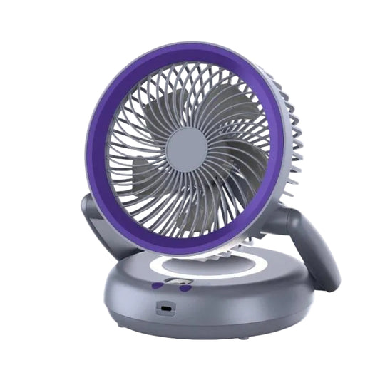Ventilateur de Bureau Pliable avec Lumière LED 0