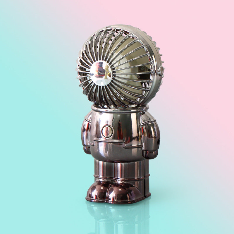 Ventilateur de Bureau Rétro Compact Astronaute pour Hommes et Femmes 0