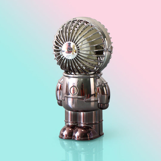 Ventilateur de Bureau Rétro Compact Astronaute pour Hommes et Femmes 0