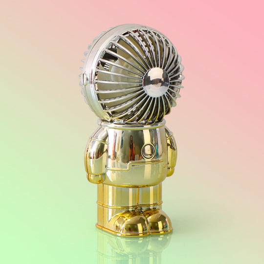 Ventilateur de Bureau Rétro Compact Astronaute pour Hommes et Femmes 4