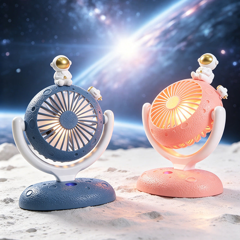 Ventilateur de Bureau USB Portable Astronaute Design Créatif et Silencieux 4