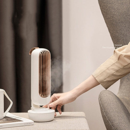 Ventilateur de Bureau USB avec Pulvérisation d'Eau 1
